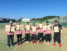 女子ソフトテニス部がSAGA国民スポーツ大会の出場権を獲得しました